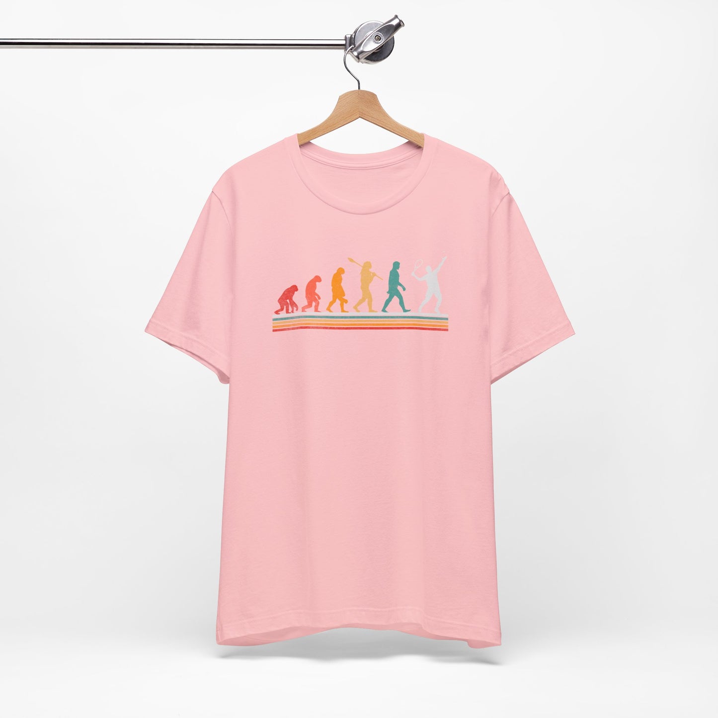 Evolution -Playing-Tennis-T-Shirt