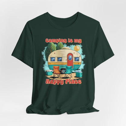 Camping is My Happy Place T-Shirt