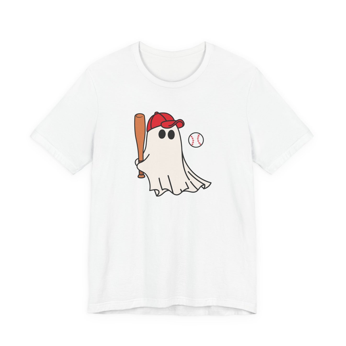 Baseball Cute Ghost T-shirt