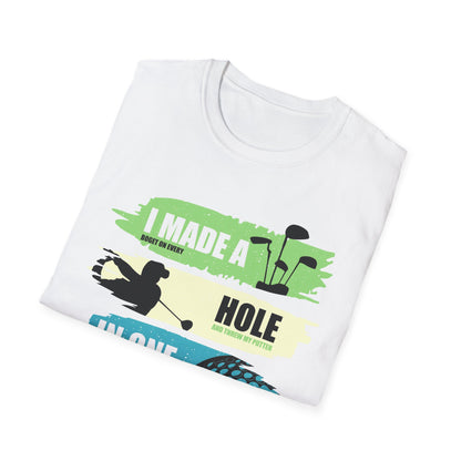 I Made a Bogey on Every Hole Golf Tee – Funny Golf Humor Sports T-Shirt