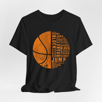 Basketball Words T-shirt