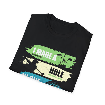 I Made a Bogey on Every Hole Golf Tee – Funny Golf Humor Sports T-Shirt