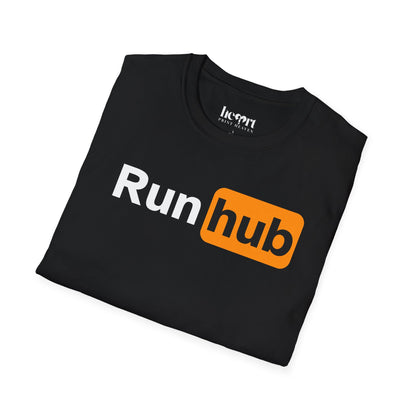 Run hub T-Shirt – Funny Running Shirt for Athletes and Humor Lovers
