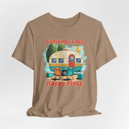 Camping is My Happy Place T-Shirt