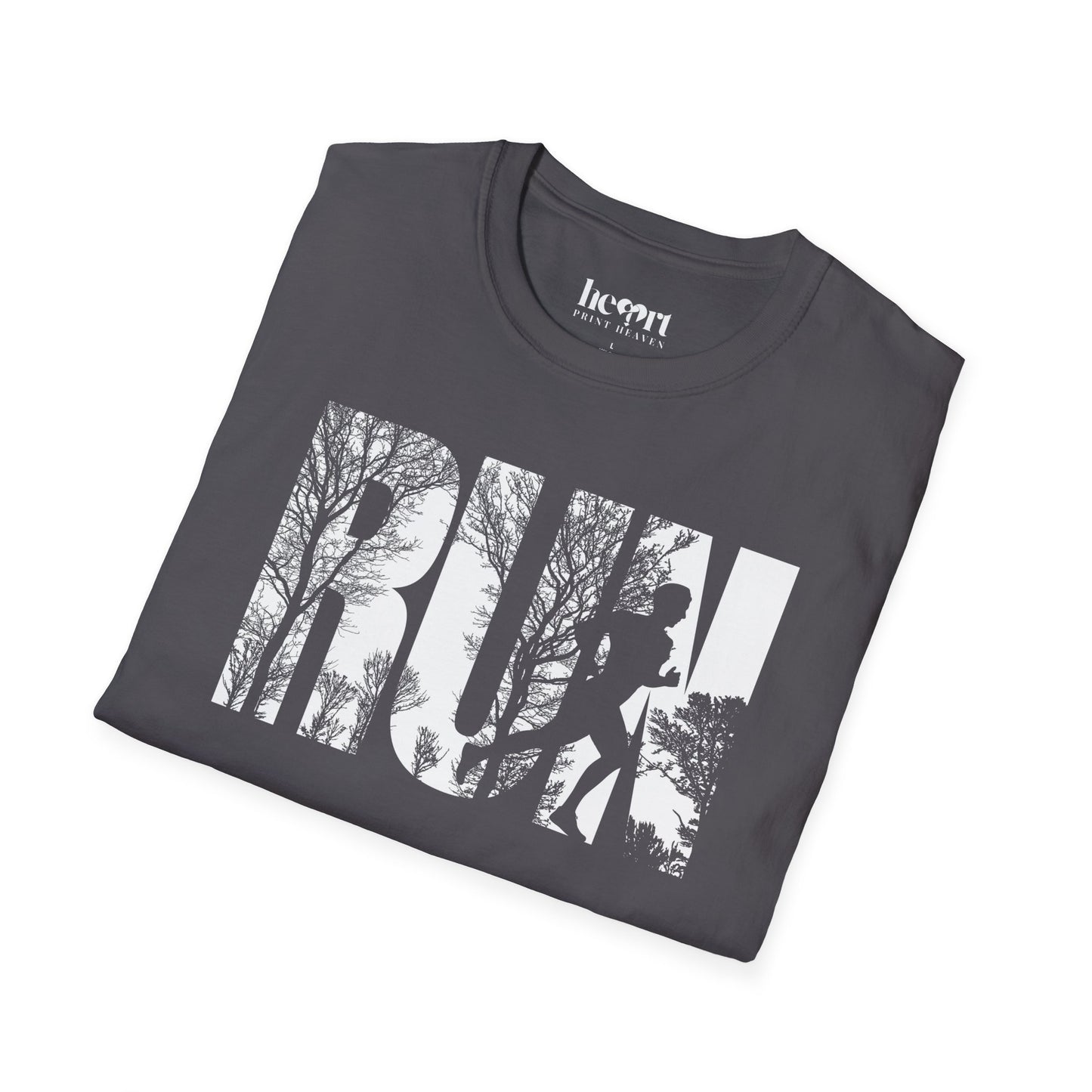 RUN Forest T-Shirt – Fun Running Shirt for Runners and Movie Fans