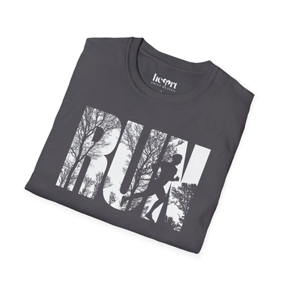 RUN Forest T-Shirt – Fun Running Shirt for Runners and Movie Fans