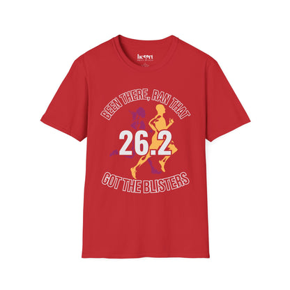 Been There, Ran That Got The Blisters - Funny Marathon Running Shirt for Runners