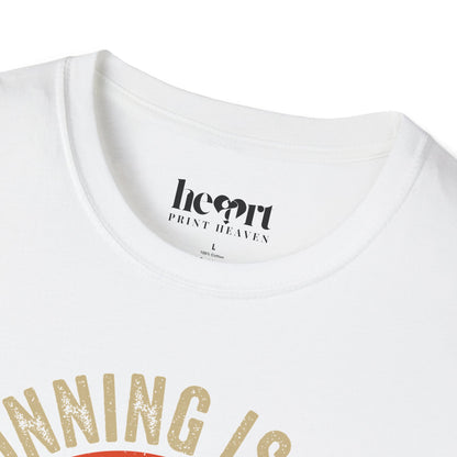 Running Is My Therapy T-Shirt – Motivational Shirt for Runners