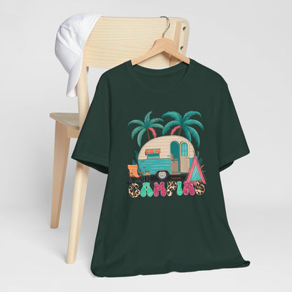 Coastal Vibes Camping T-Shirt