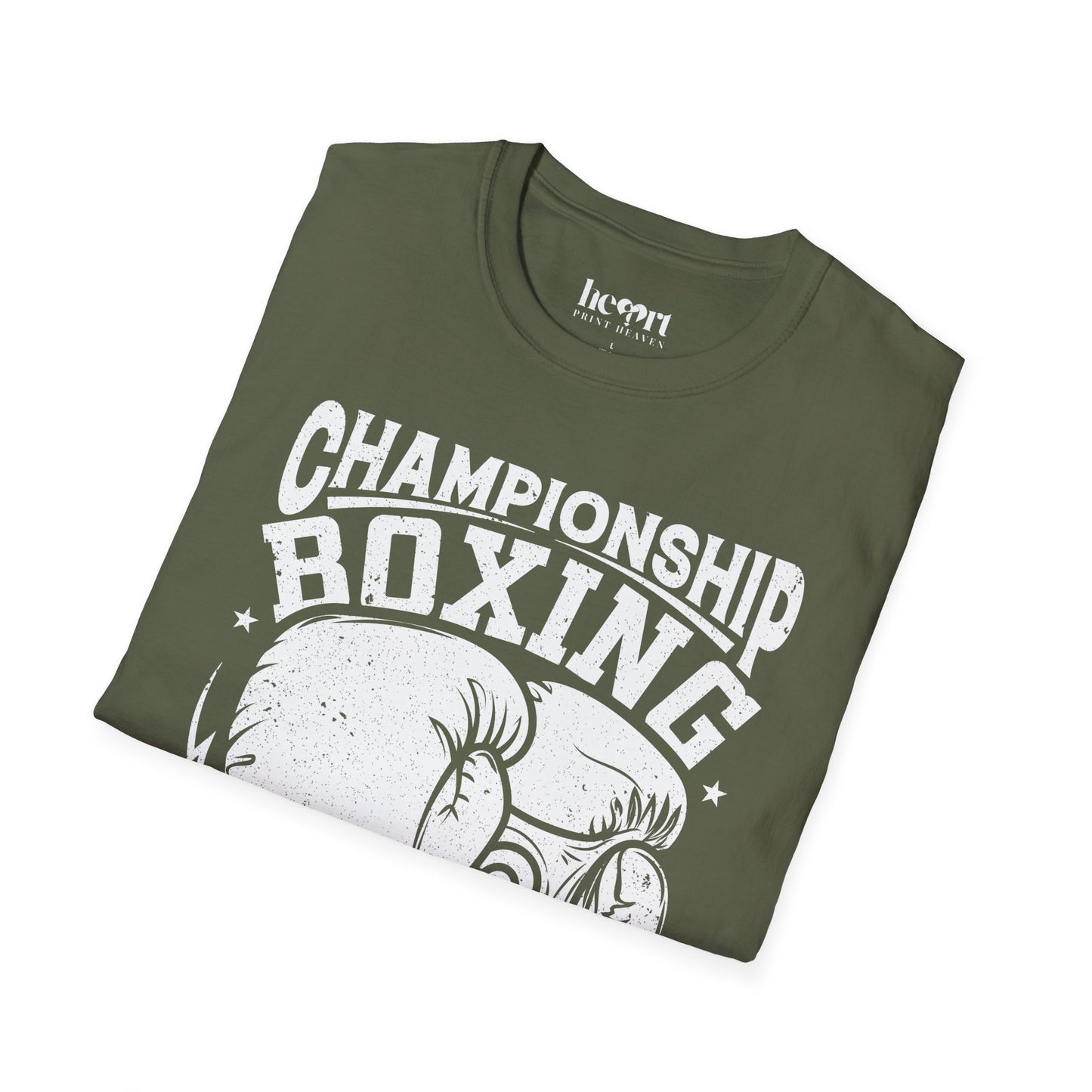 Boxing King of the Ring T-Shirt – Champion's Choice for Boxing Enthusiasts 🥊