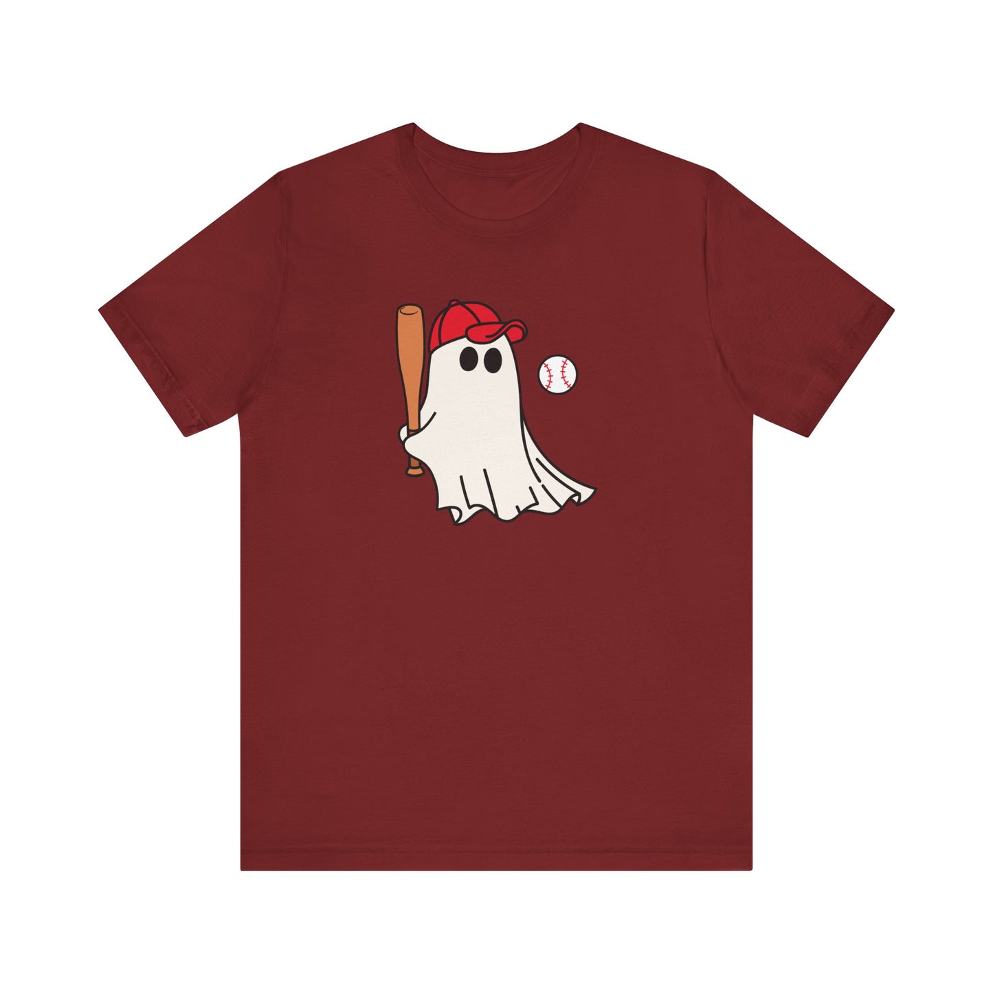 Baseball Cute Ghost T-shirt