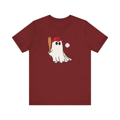 Baseball Cute Ghost T-shirt
