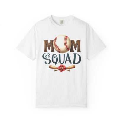 Mom Squad Baseball T-Shirt ⚾ | Cute Baseball Mom Graphic Tee