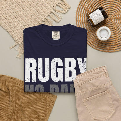 Rugby "No Pads, No Helmets, Just Balls" Funny T-Shirt 🏉 | Bold Rugby Fan Statement Tee
