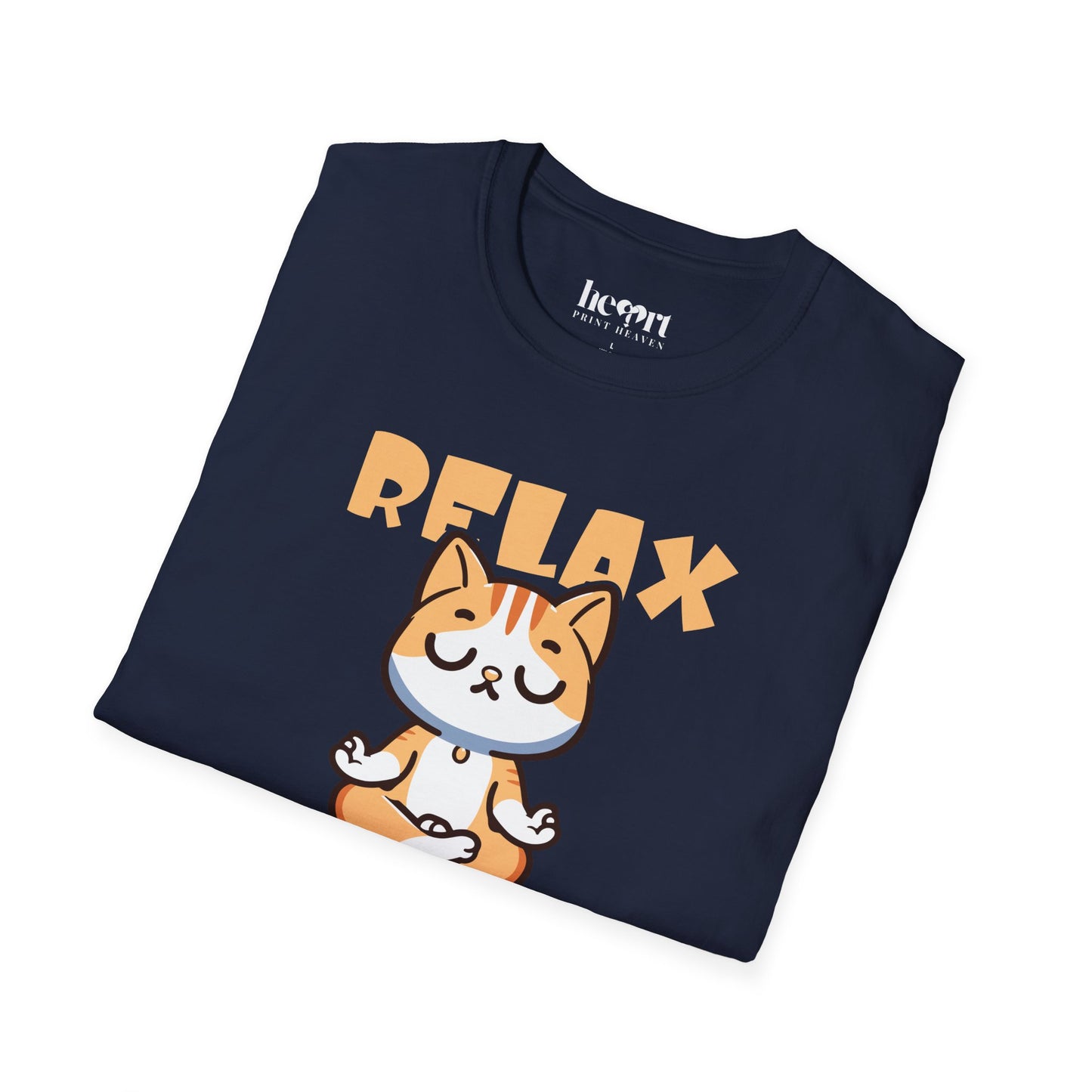 Relax and Let It Go Yoga T-Shirt – Calm and Mindful Apparel for Everyday Peace