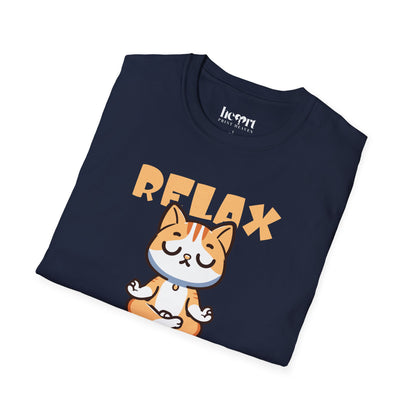Relax and Let It Go Yoga T-Shirt – Calm and Mindful Apparel for Everyday Peace