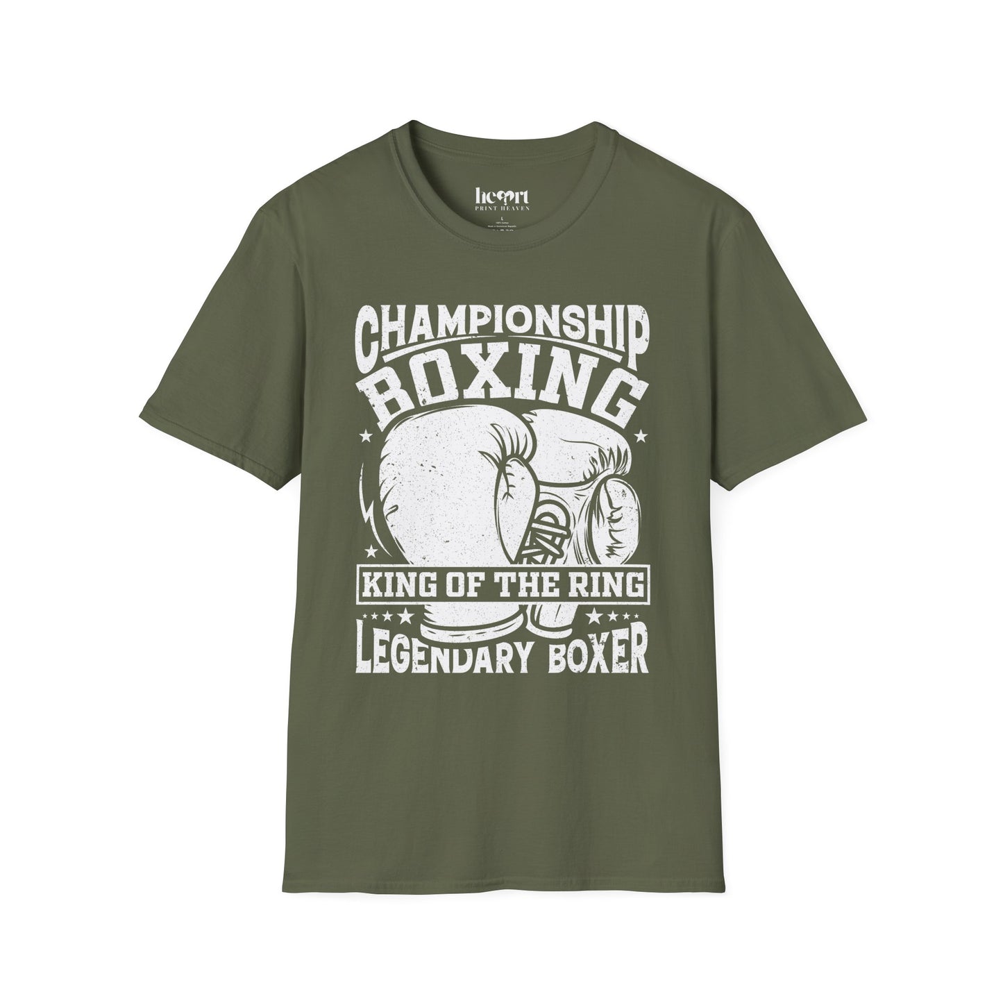 Boxing King of the Ring T-Shirt – Champion's Choice for Boxing Enthusiasts 🥊