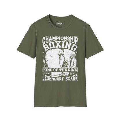 Boxing King of the Ring T-Shirt – Champion's Choice for Boxing Enthusiasts 🥊