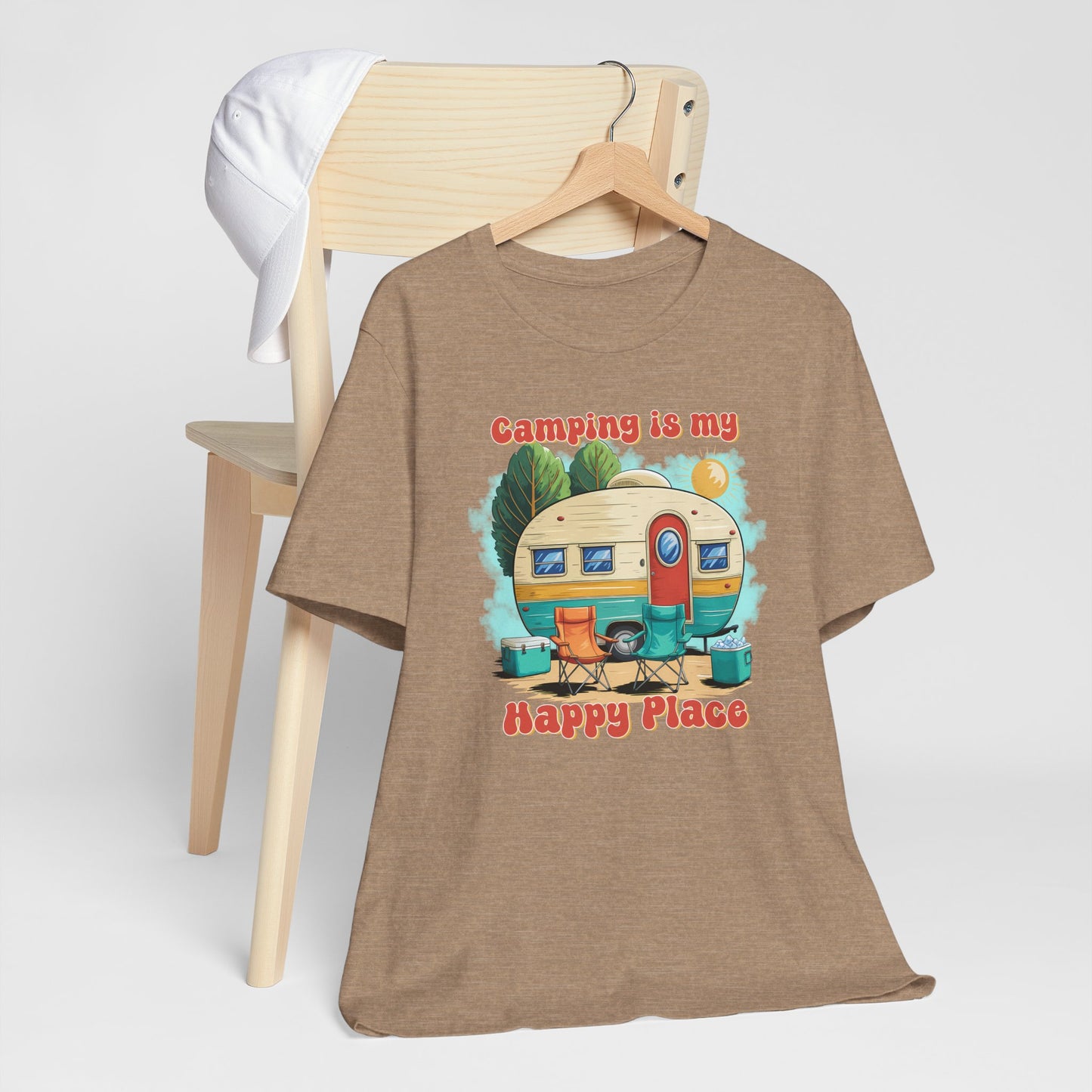 Camping is My Happy Place T-Shirt