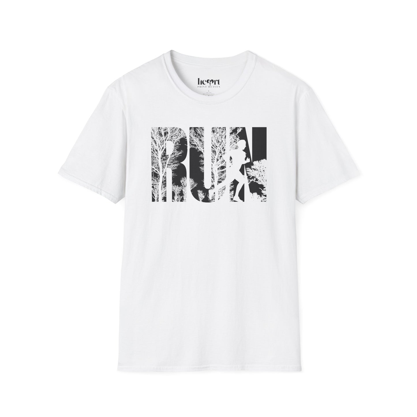 RUN Forest T-Shirt – Fun Running Shirt for Runners and Movie Fans