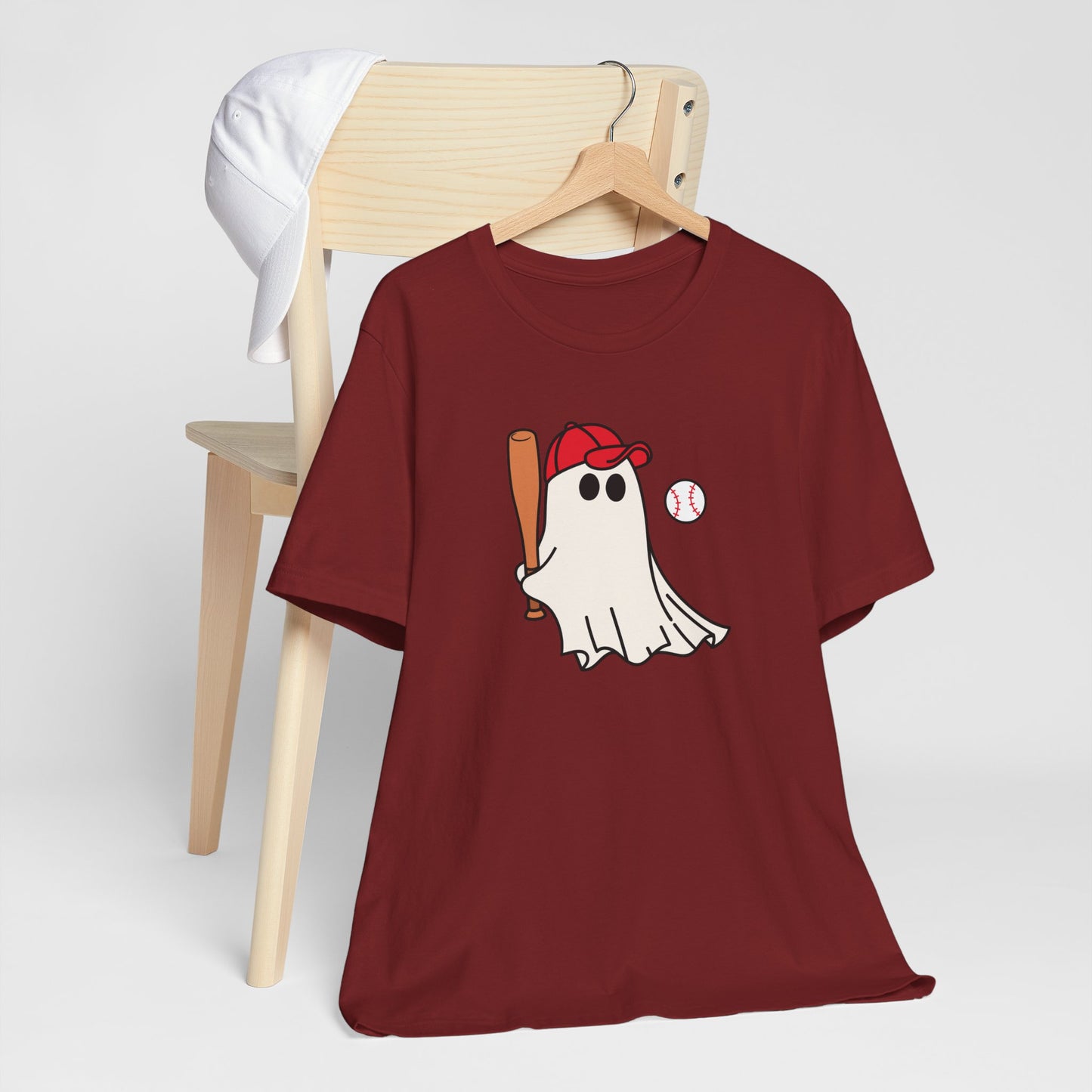 Baseball Cute Ghost T-shirt
