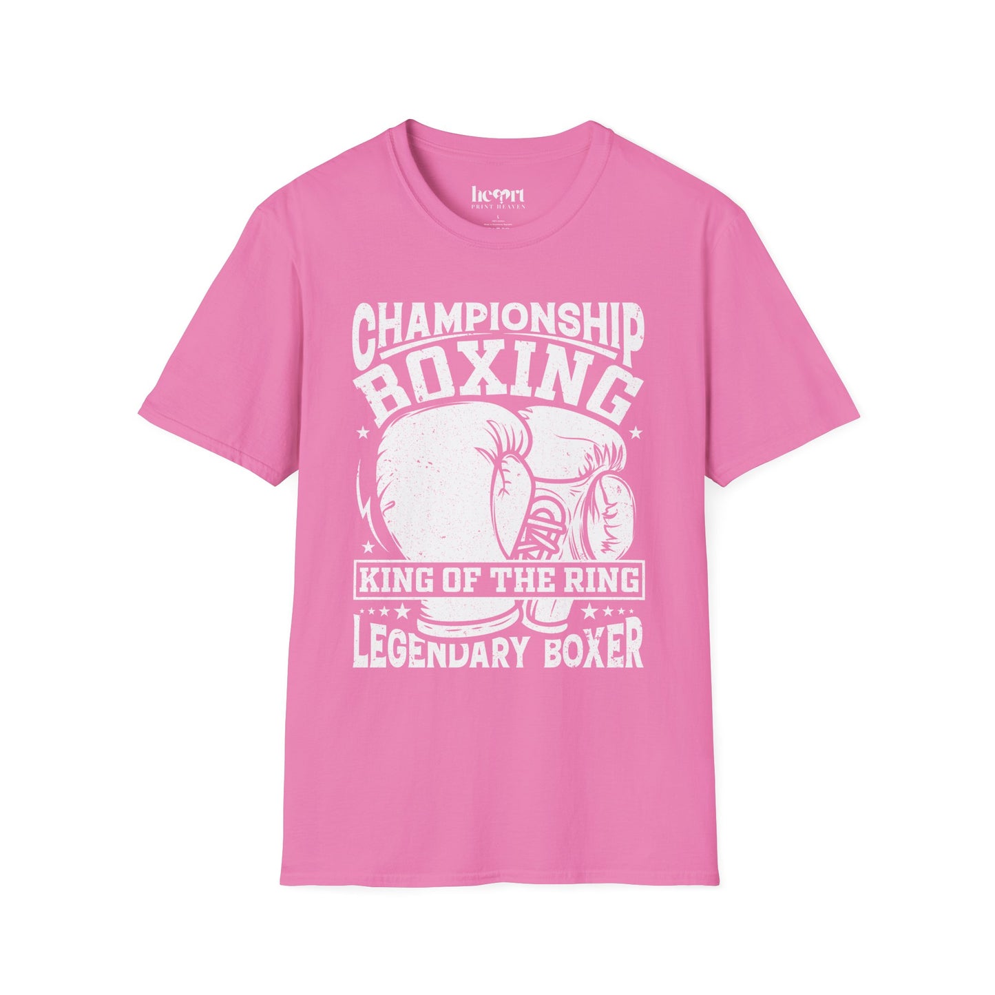 Boxing King of the Ring T-Shirt – Champion's Choice for Boxing Enthusiasts 🥊