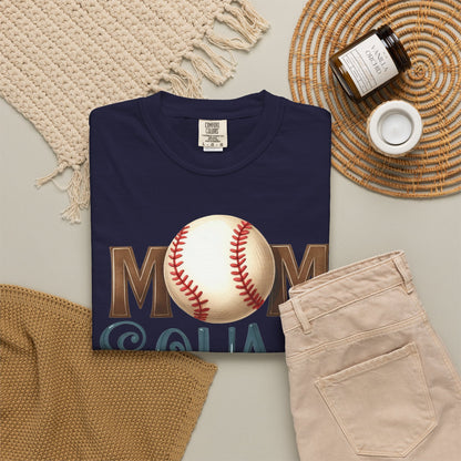 Mom Squad Baseball T-Shirt ⚾ | Cute Baseball Mom Graphic Tee