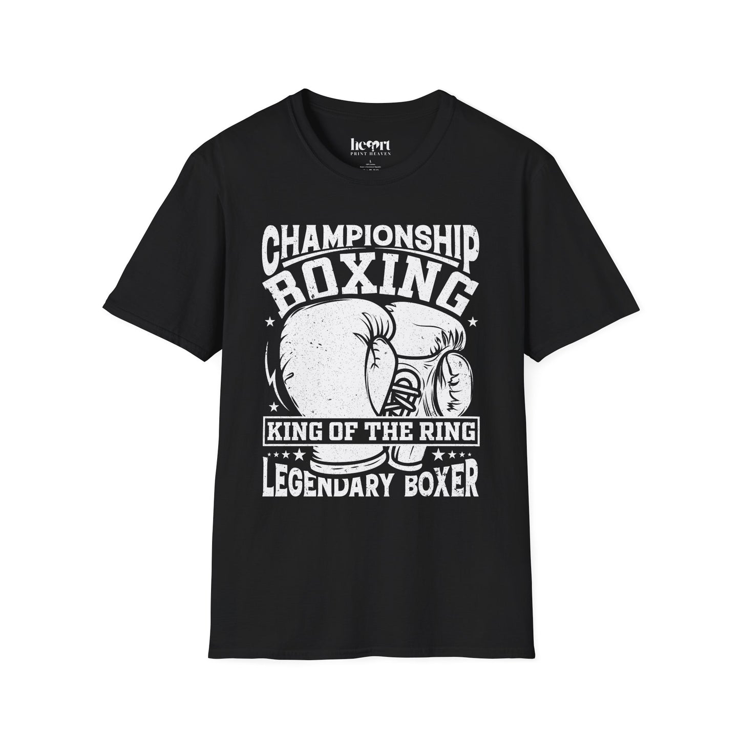 Boxing King of the Ring T-Shirt – Champion's Choice for Boxing Enthusiasts 🥊