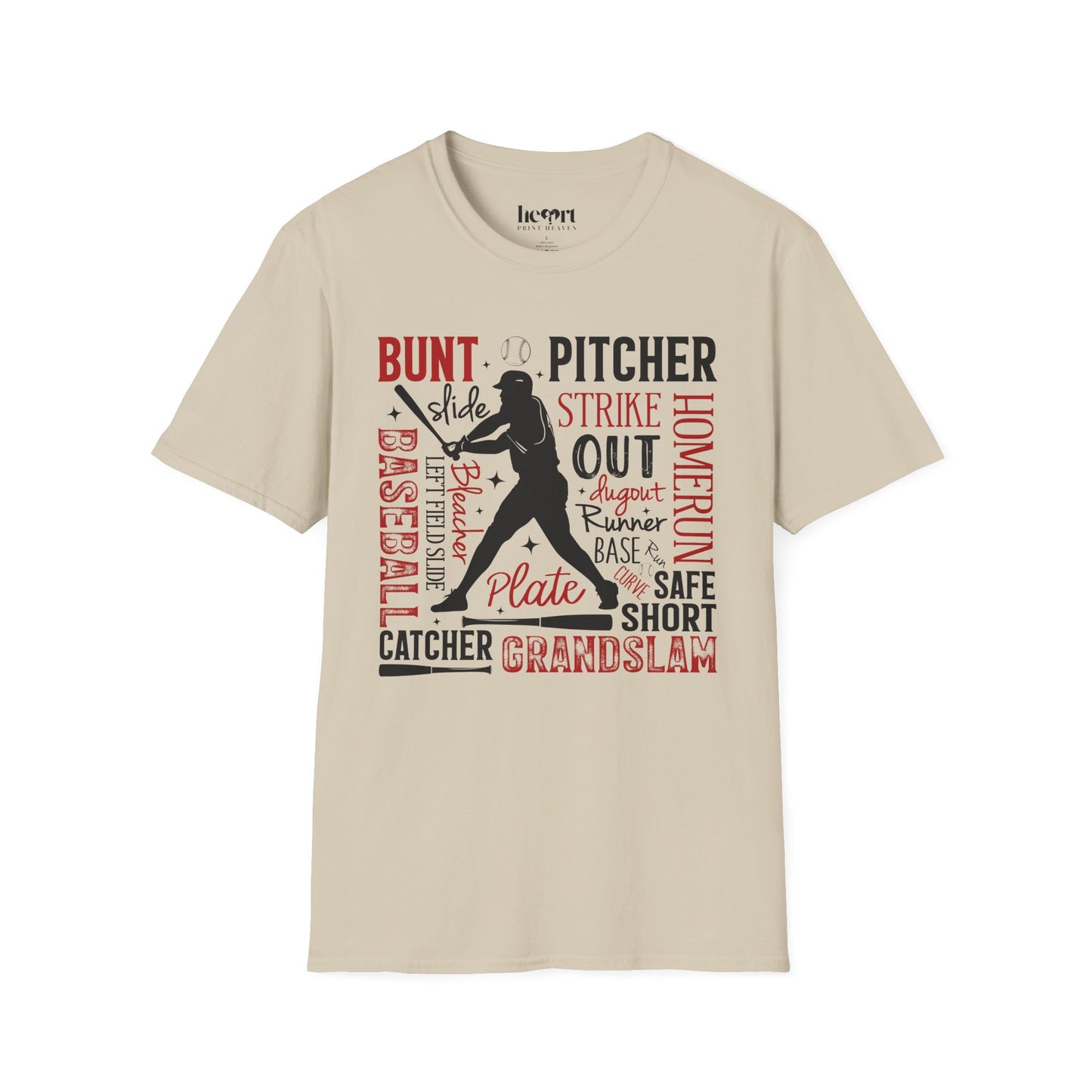 Sparkling Baseball Graphic T-Shirt – Glitter Sports Tee for Enthusiasts ✨⚾