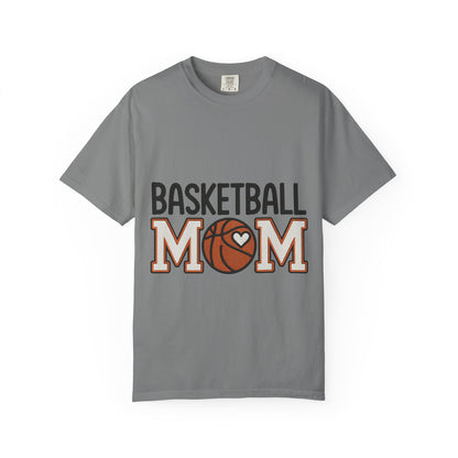 Basketball Mom Faux Embroidery T-Shirt 🏀 | Game Day Sports Mom Tee