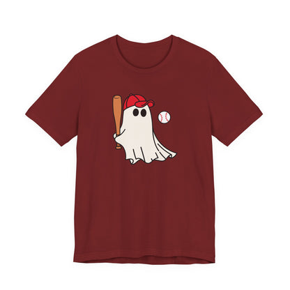 Baseball Cute Ghost T-shirt