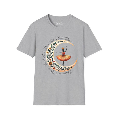Inspirational 'Dance with Your Heart' T-Shirt – Motivational Dance Apparel for Enthusiasts 💃