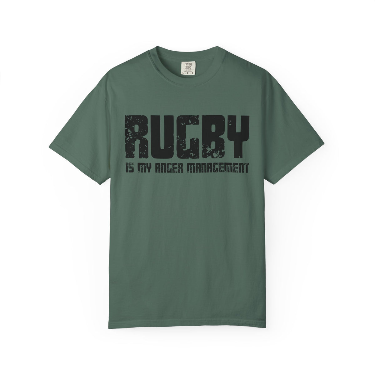 Rugby Is My Anger Management T-Shirt 🏉 | Funny Rugby Fan Statement Tee