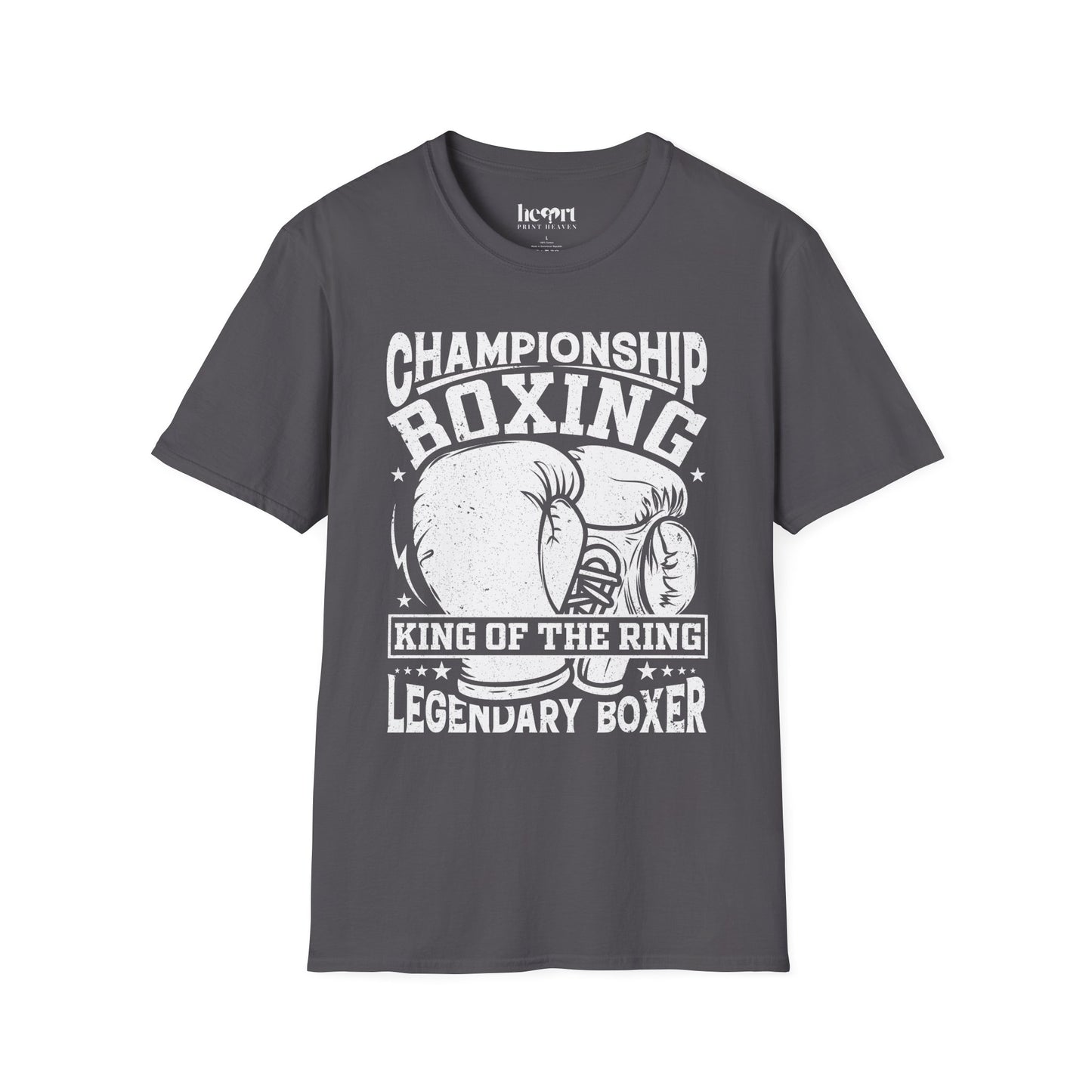 Boxing King of the Ring T-Shirt – Champion's Choice for Boxing Enthusiasts 🥊