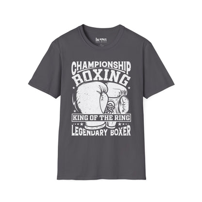Boxing King of the Ring T-Shirt – Champion's Choice for Boxing Enthusiasts 🥊