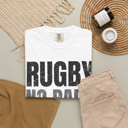 Rugby "No Pads, No Helmets, Just Balls" Funny T-Shirt 🏉 | Bold Rugby Fan Statement Tee