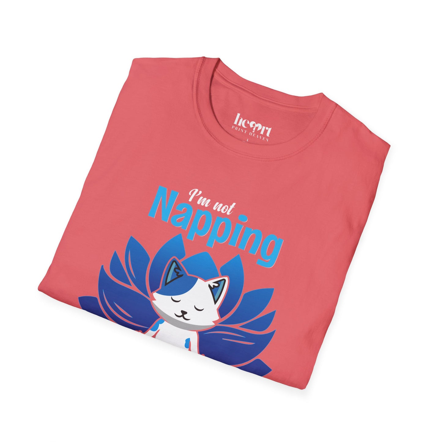 I'm Not Napping, I'm Meditating – Funny Mindfulness T-Shirt 🧘‍♂️✨