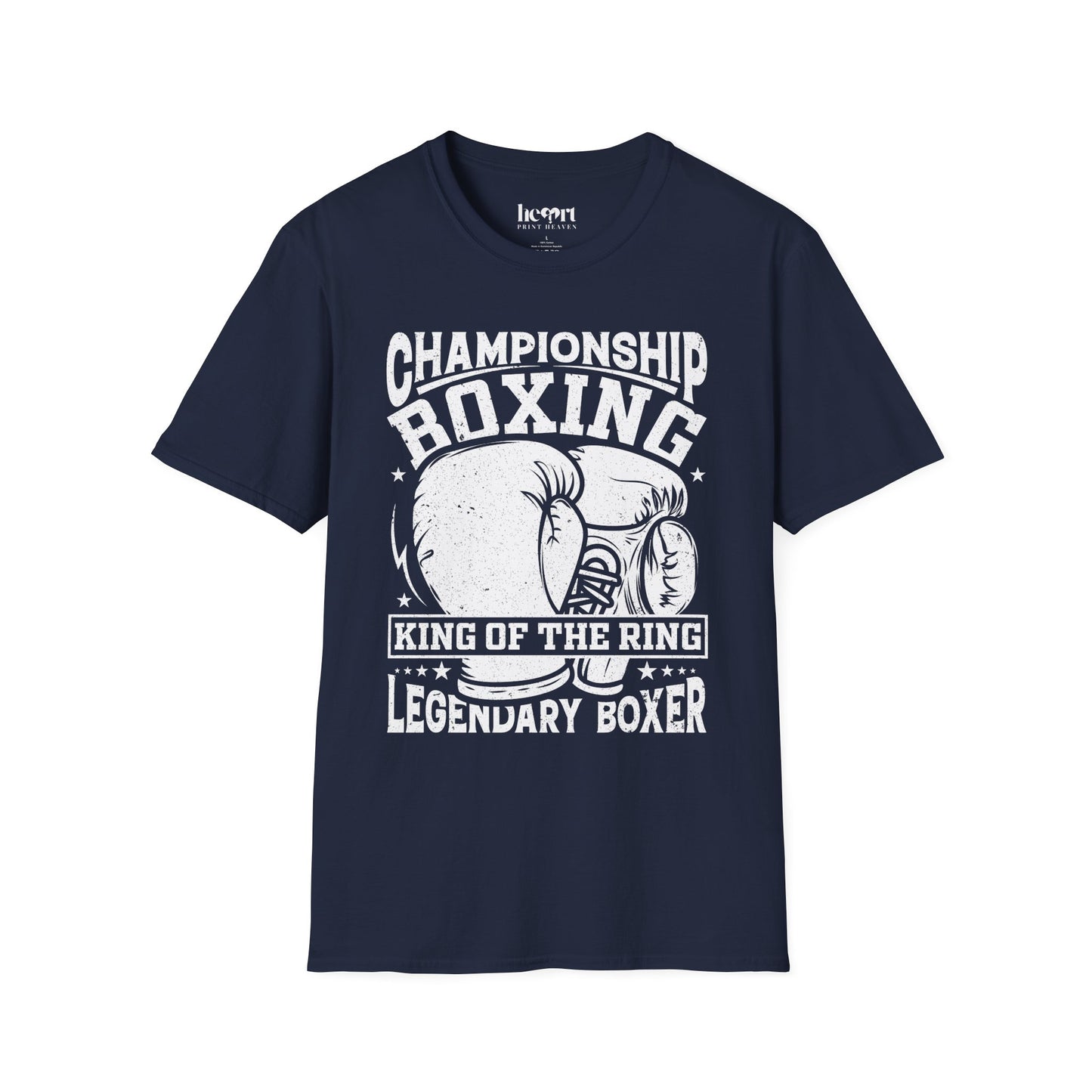 Boxing King of the Ring T-Shirt – Champion's Choice for Boxing Enthusiasts 🥊