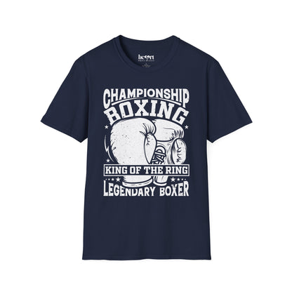 Boxing King of the Ring T-Shirt – Champion's Choice for Boxing Enthusiasts 🥊