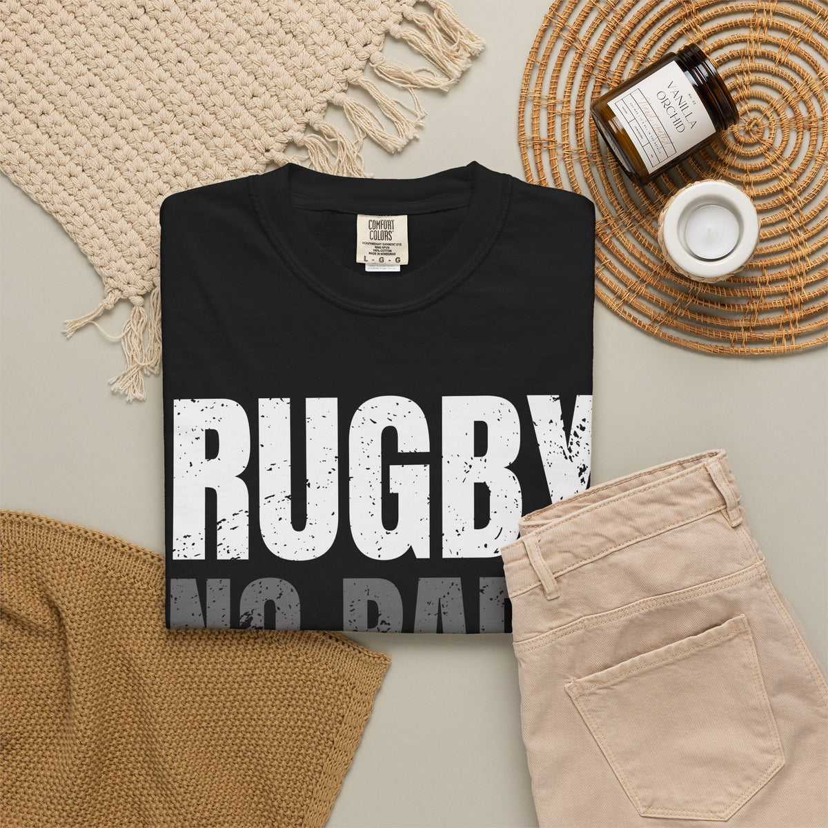 Rugby "No Pads, No Helmets, Just Balls" Funny T-Shirt 🏉 | Bold Rugby Fan Statement Tee