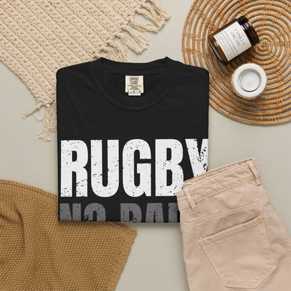 Rugby "No Pads, No Helmets, Just Balls" Funny T-Shirt 🏉 | Bold Rugby Fan Statement Tee