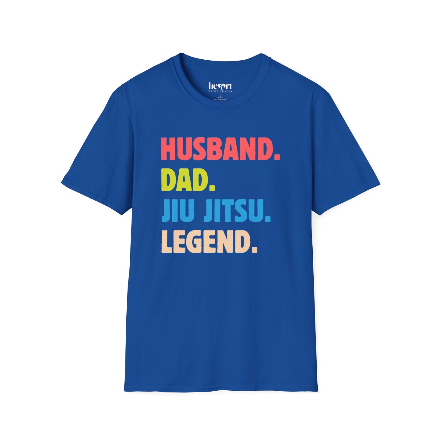 HUSBAND. DAD. JIU JITSU. LEGEND.