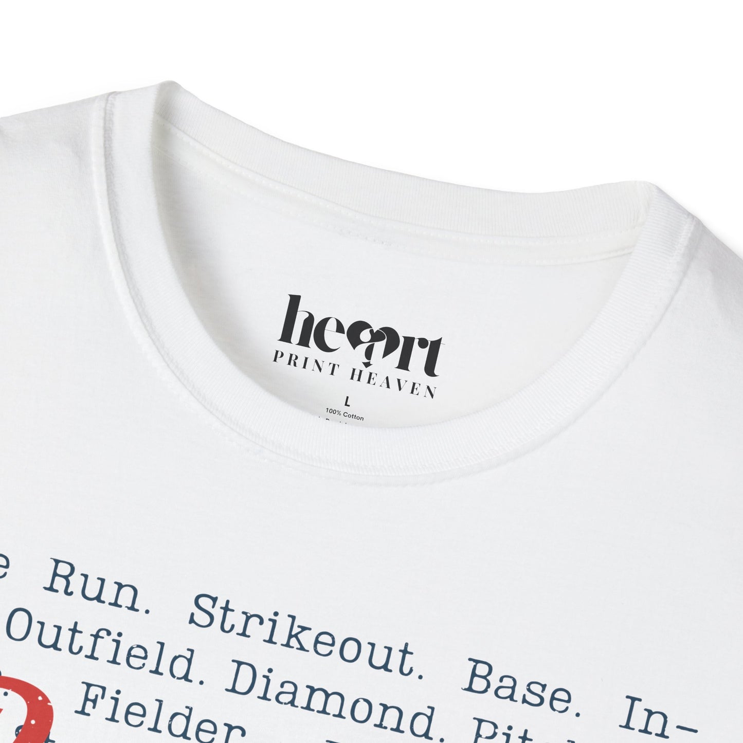 Baseball Passion Typography T-Shirt ⚾ – Vintage-Inspired Baseball Tee for Players & Fans