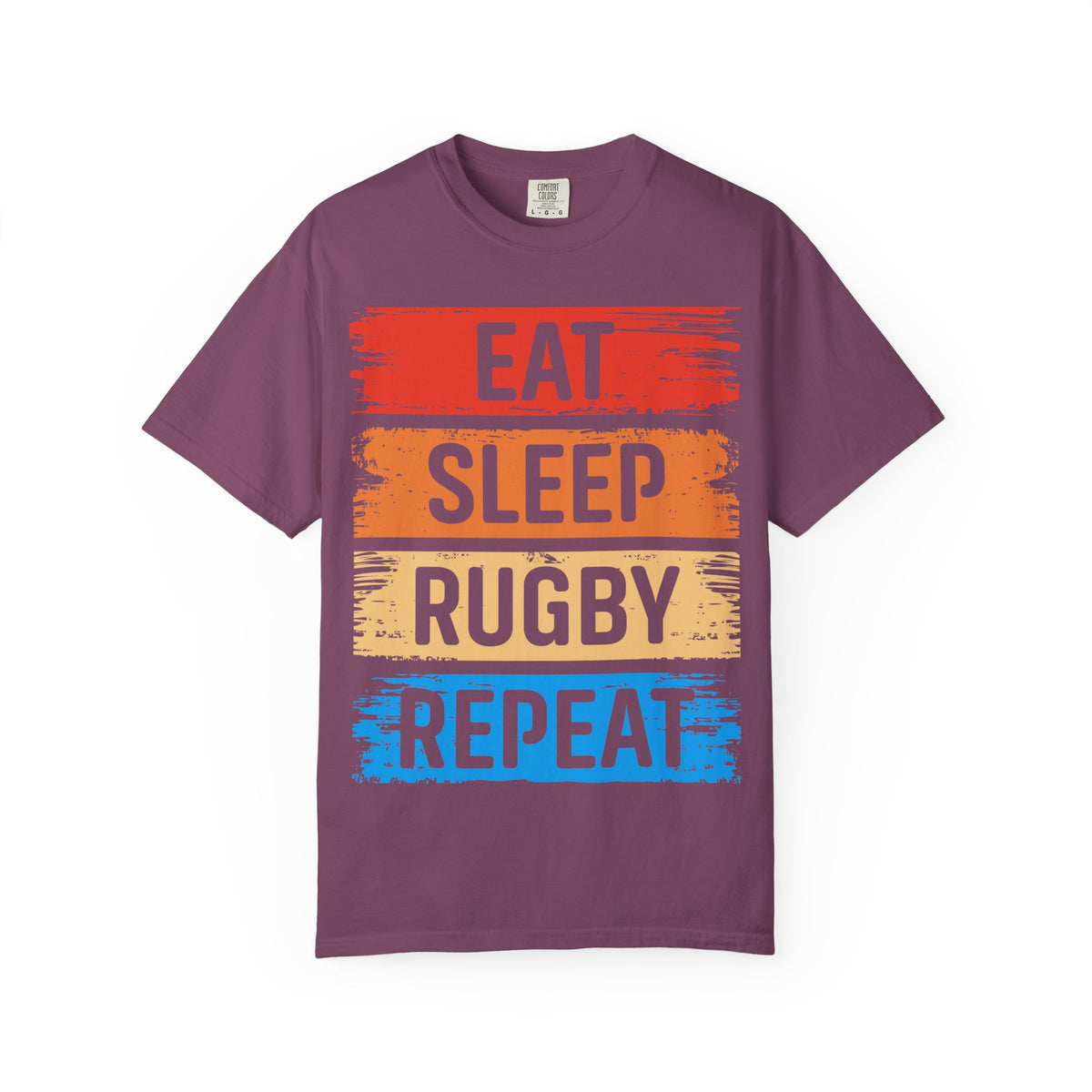 Eat Sleep Rugby Repeat T-Shirt 🏉 | Funny Rugby Gift for Players & Fans