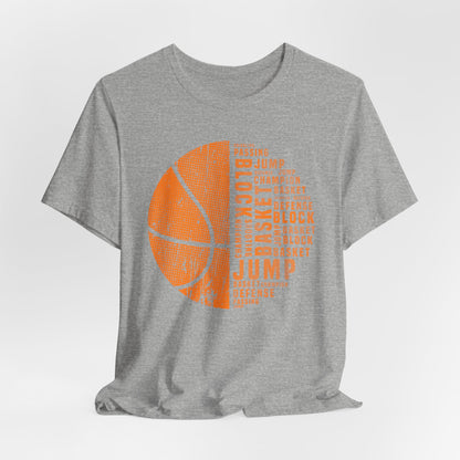 Basketball Words T-shirt
