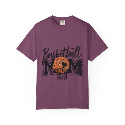 Basketball Mom T-Shirt 🏀 | Glitter Ball Basketball MOM Tee