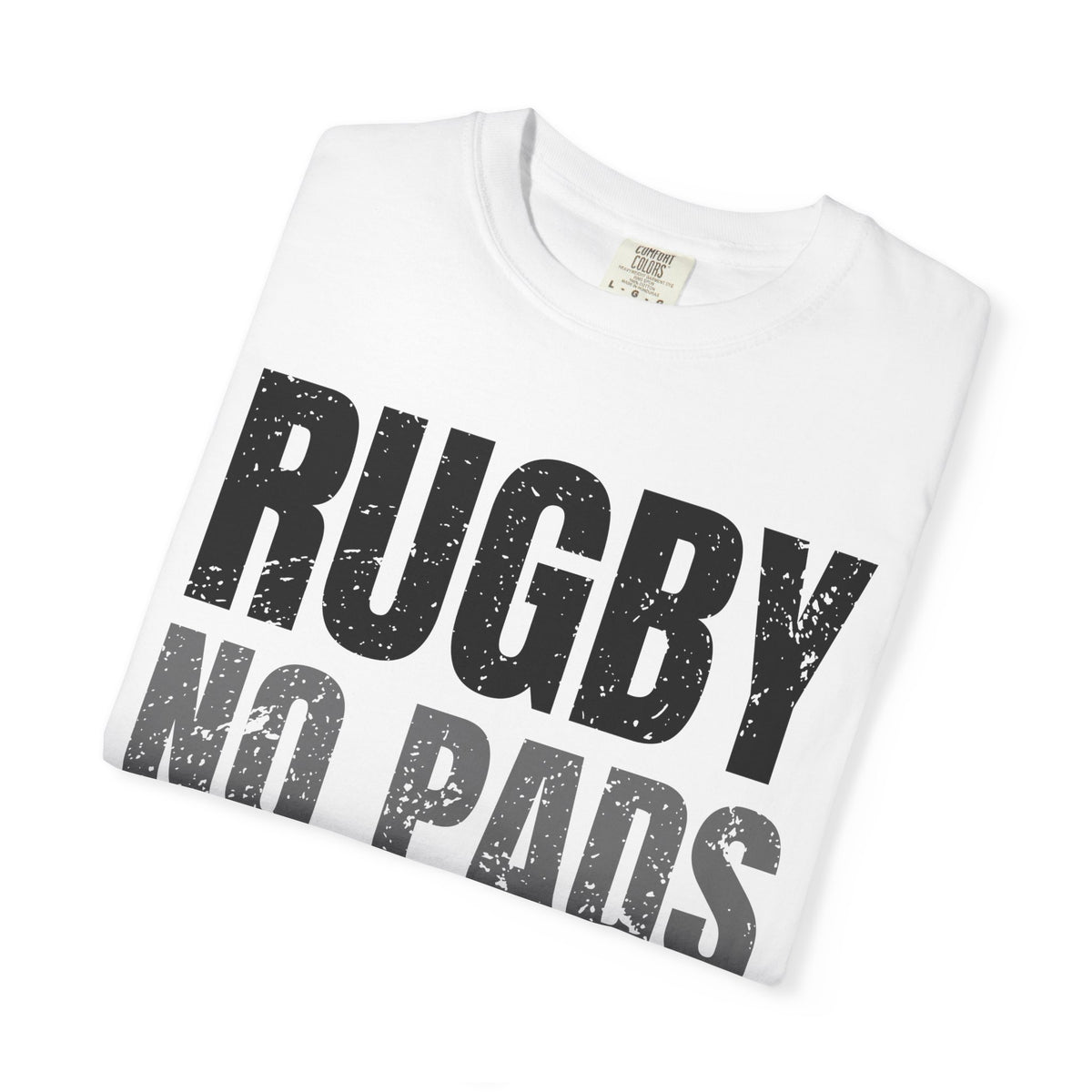Rugby "No Pads, No Helmets, Just Balls" Funny T-Shirt 🏉 | Bold Rugby Fan Statement Tee