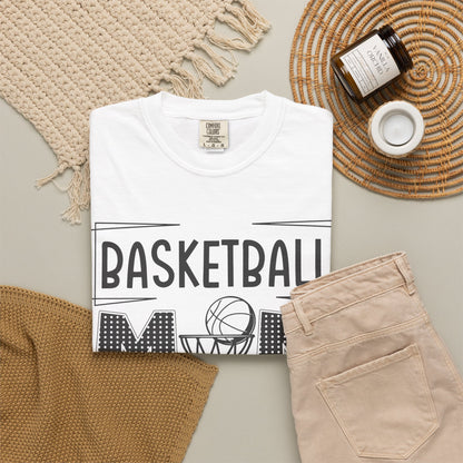 Basketball Mom T-Shirt 🏀 | Basketball MOM Hoop Net Graphic Tee