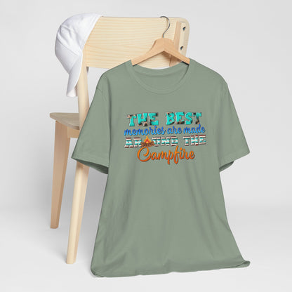 The Best Memories Are Made Around the Campfire Shirt – Outdoor Camping Tee