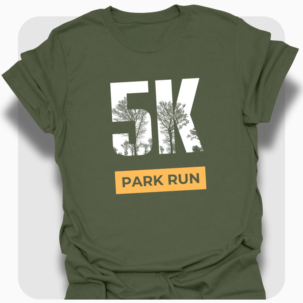 5K Park Run T-Shirt – Fun and Comfortable Running Shirt for Parkrun